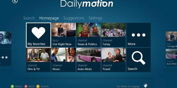 Screenshot Dailymotion