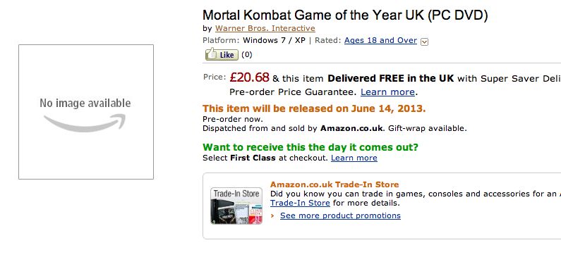 Mortal Kombat PC