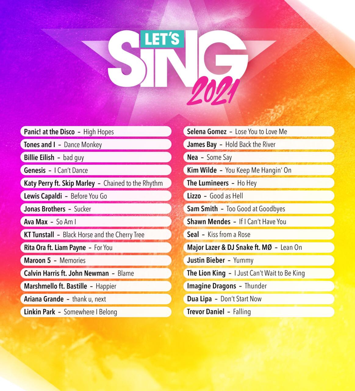 2025 Songs List Tabbi Faustina